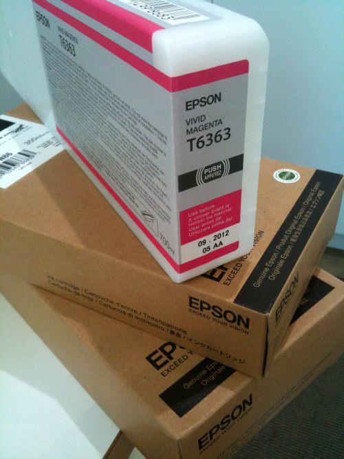 Ink Epson T6363 C13T636300 Vivid Magenta with pigment - 700ml