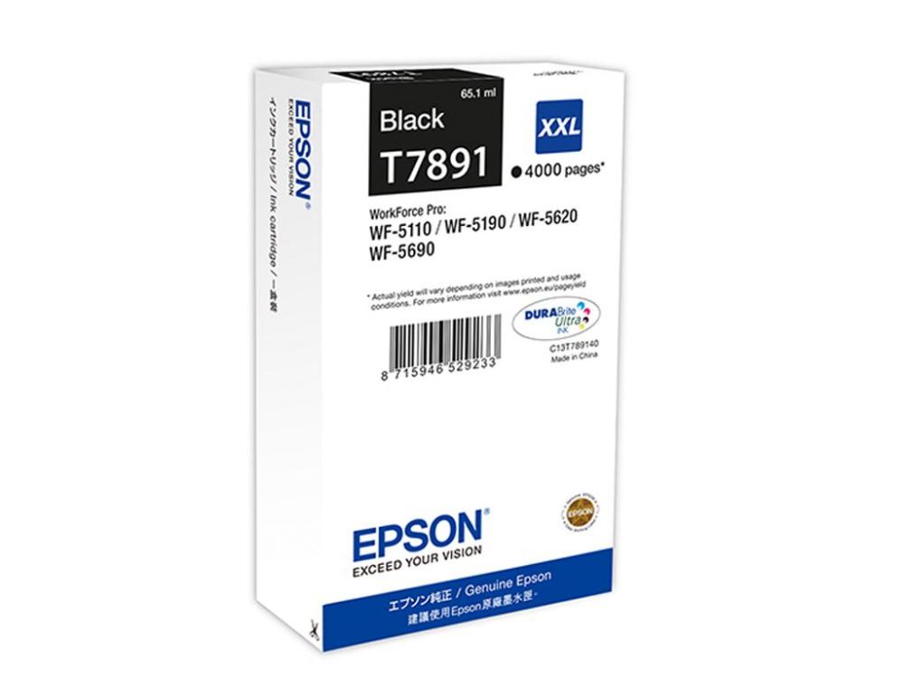 Ink Epson T789140 Black with pigment ink -Size XXL