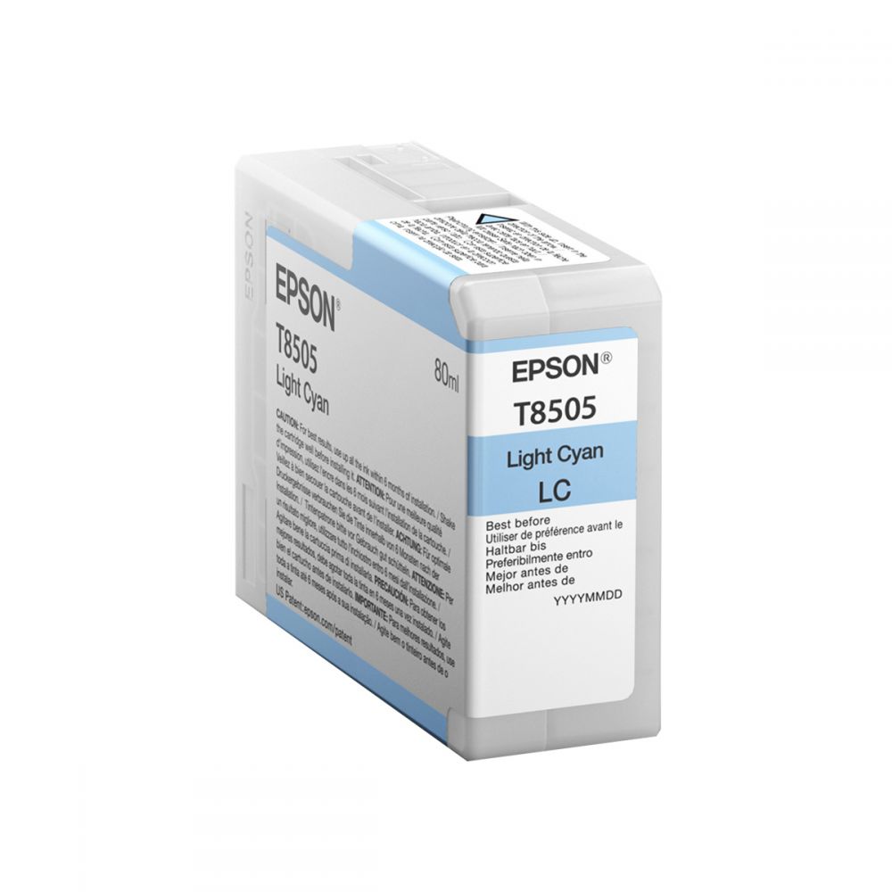 Ink Epson T8505 C13T850500 Light Cyan - 80ml