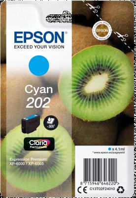 Ink Epson T02F24 C13T02F24010 Cyan - 4.1ml