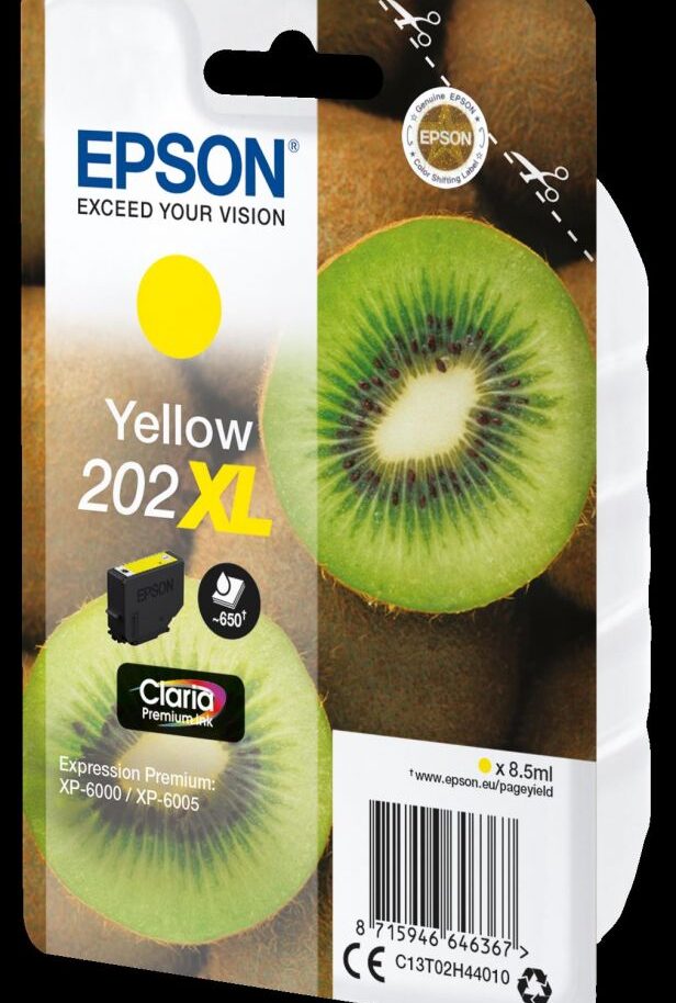 Ink Epson T02H44 C13T02H44010 Yellow - 8.5ml