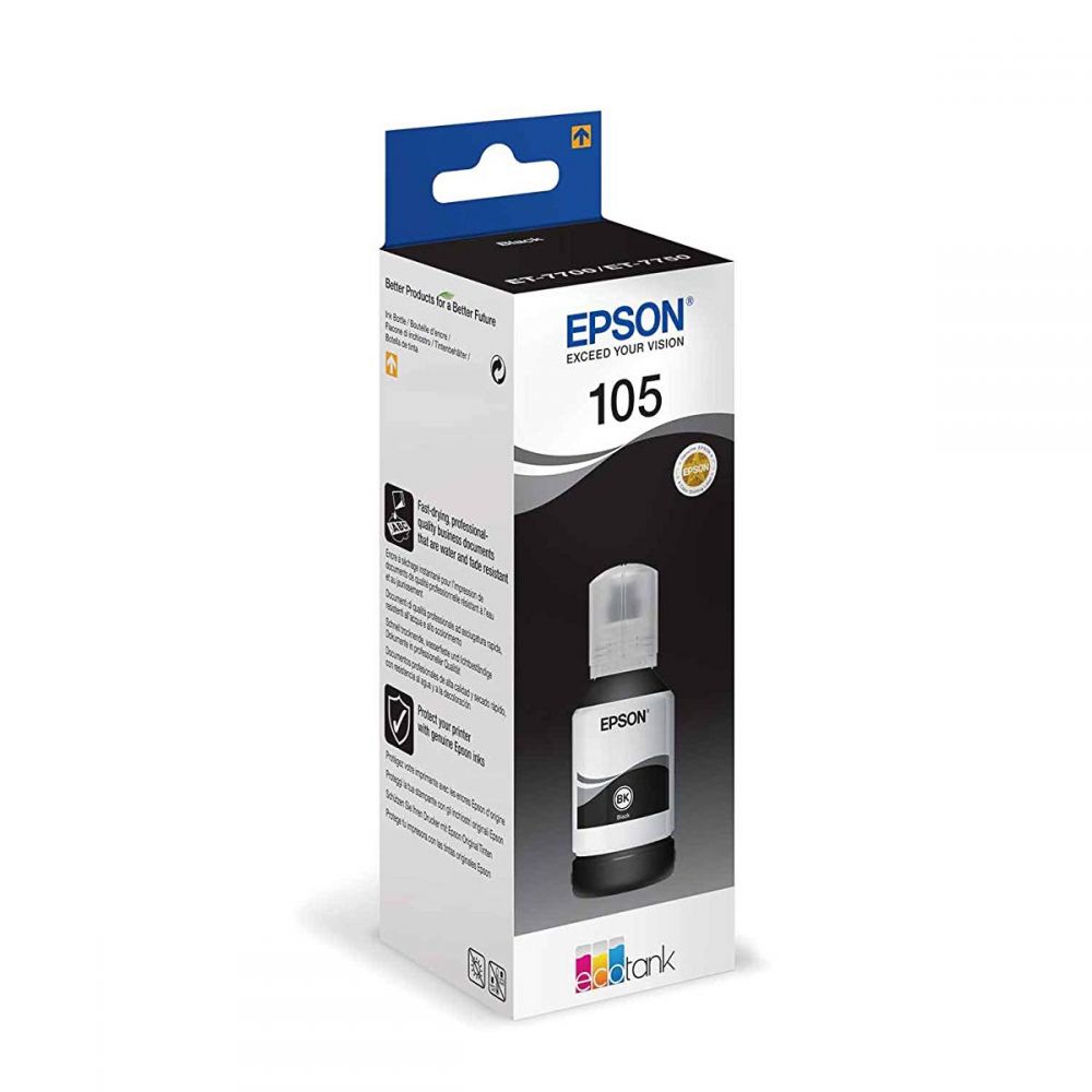 Ink Epson T00Q140 Black 140ml