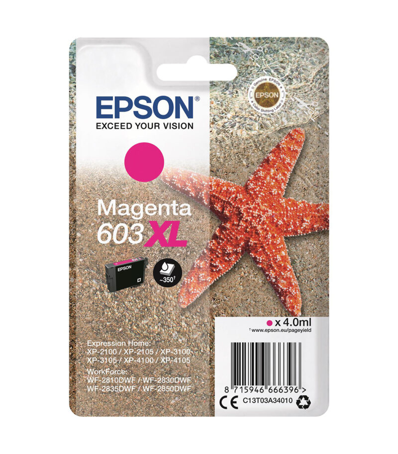 Ink Epson T03A340 C13T03A340 Magenta XL 4.0ml