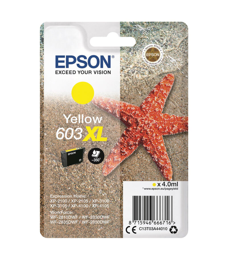 Ink Epson T03A440 C13T03A440 Yellow XL 4.0ml