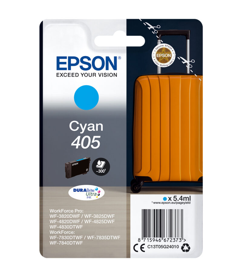 Ink DURABrite Ultra Epson T05G240 C13T05G240 Cyan 5.4ml