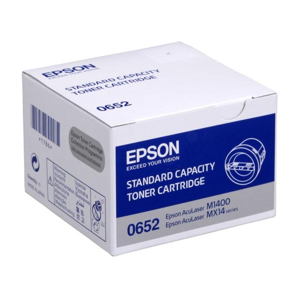 Toner Laser Epson C13S050652 Black 1000Pgs