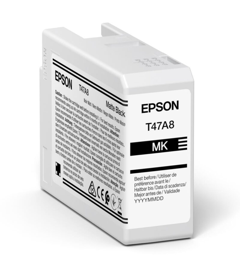 Ink Epson T47A8 C13T47A800 Matte Black - 50ml