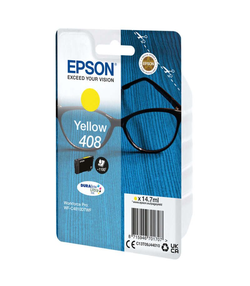 Ink Epson 408 C13T09J44010 Yellow - 14.7ml