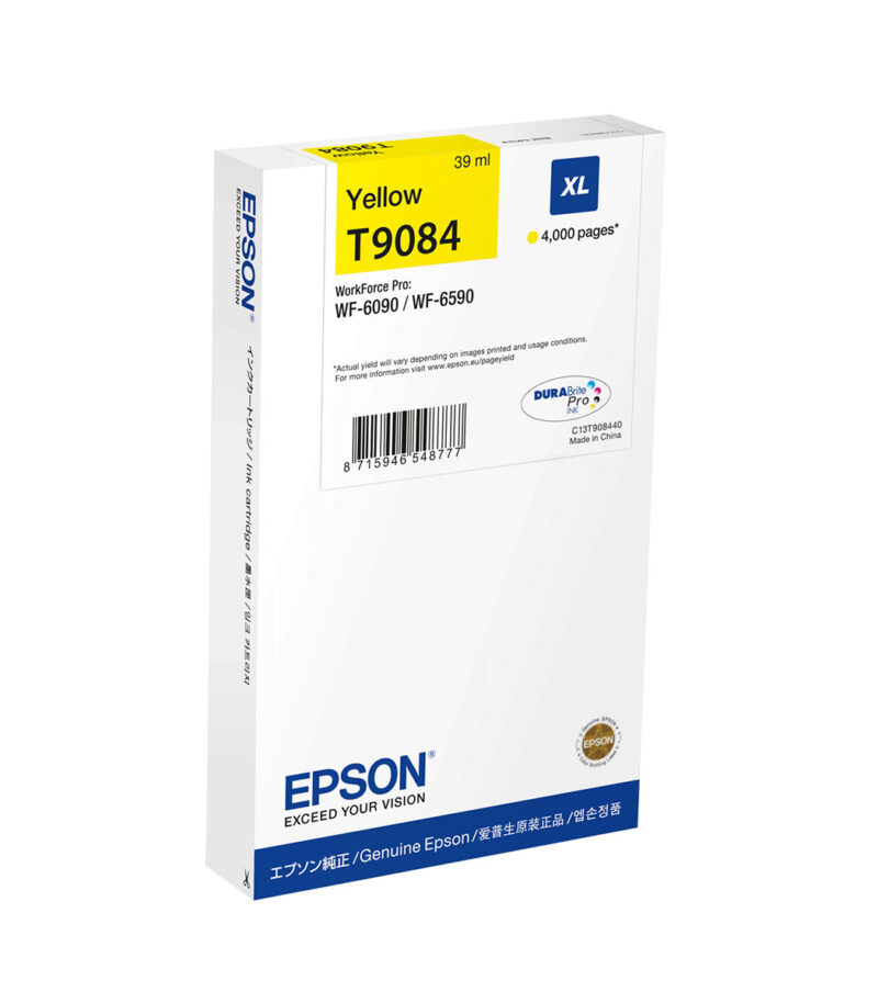 Ink Epson XL C13T90844N Yellow 39ml 4k pgs
