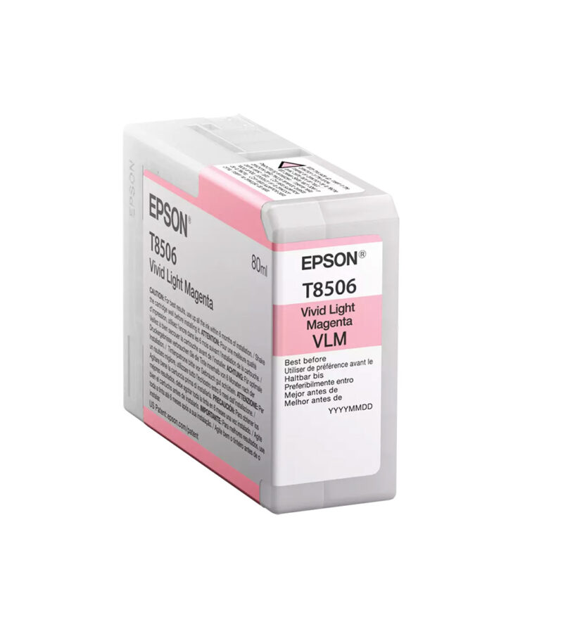Ink Epson T8506 C13T85060N Light Magenta - 80ml