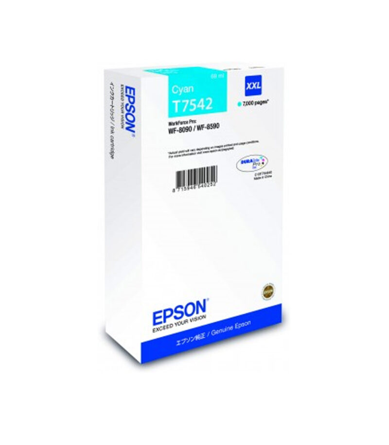 Ink Epson T75424N Cyan with pigment ink -Size XXL