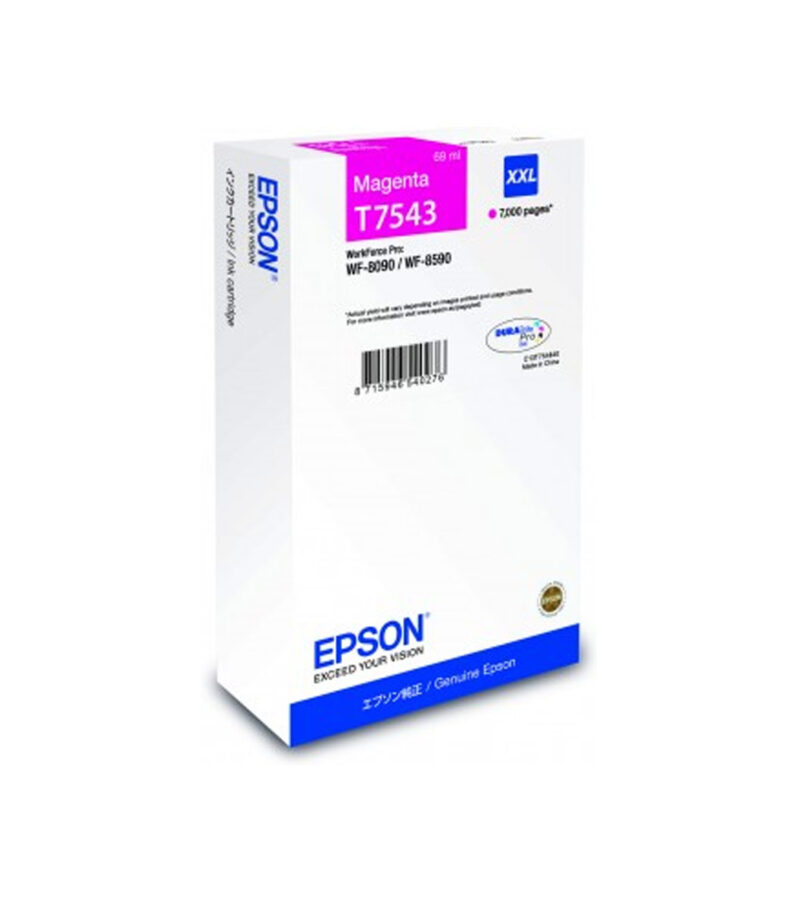 Ink Epson T75434N Magenta with pigment ink -Size XXL