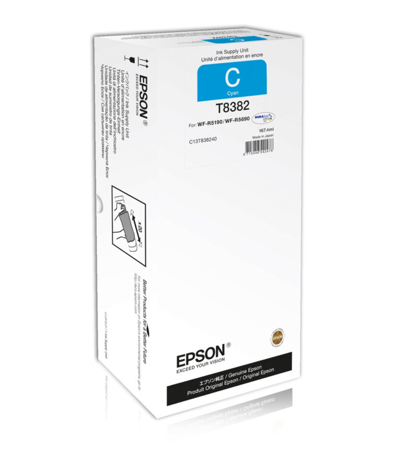 Epson Ink Supply Unit XL C13T838240 Cyan 20k pgs