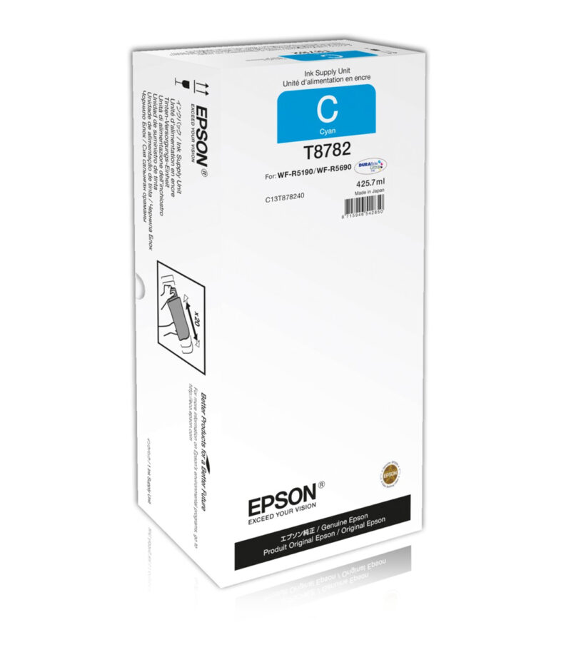 Epson Ink Supply Unit XXL C13T878240 Cyan 75k pgs
