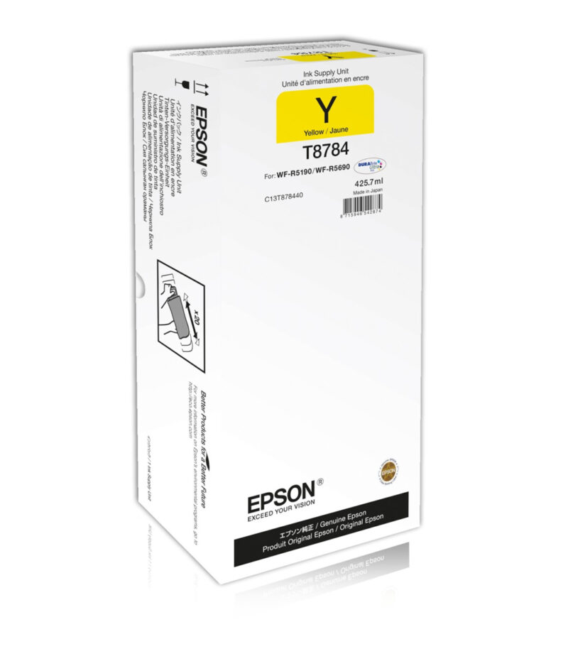 Epson Ink Supply Unit XXL C13T878440 Yellow 75k pgs