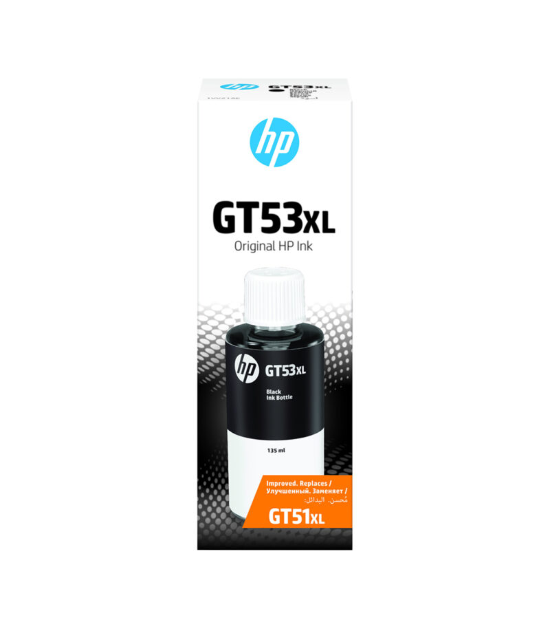 HP GT53XL 135ml Black Original Ink Bottle 1VV21AE