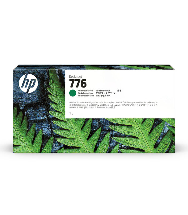HP 776 1-liter Chromatic Green Ink Cartridge