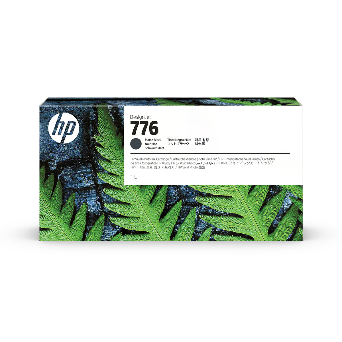 HP 776 1-liter Matte Black Ink Cartridge