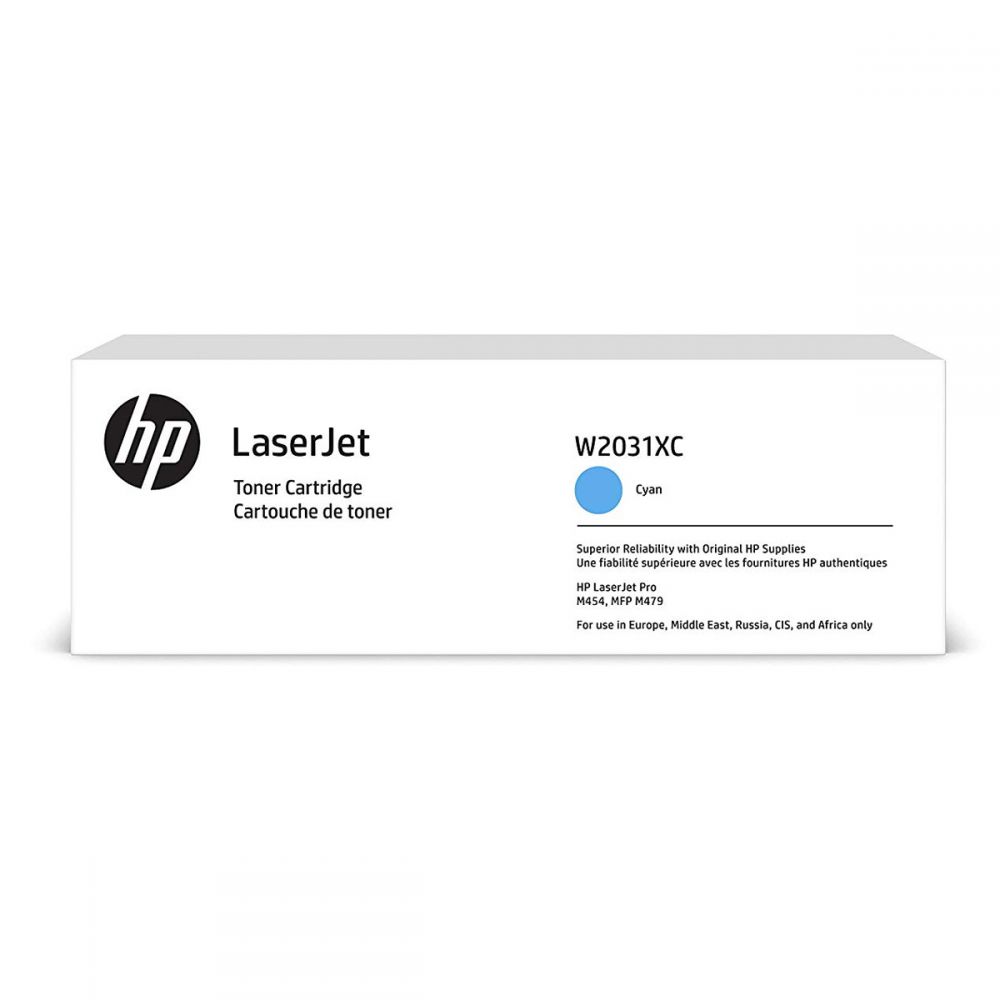 HP 415X Cyan Contract LaserJet Toner Crtg W2031XC