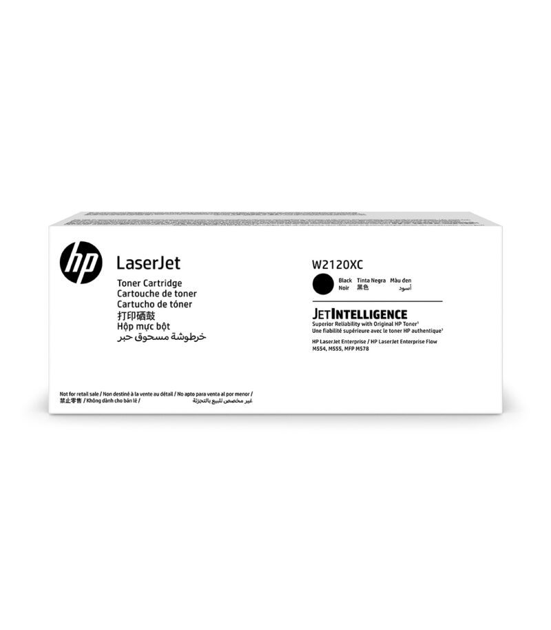 HP W2120XC Black Contract Original LaserJet Toner Cartridge