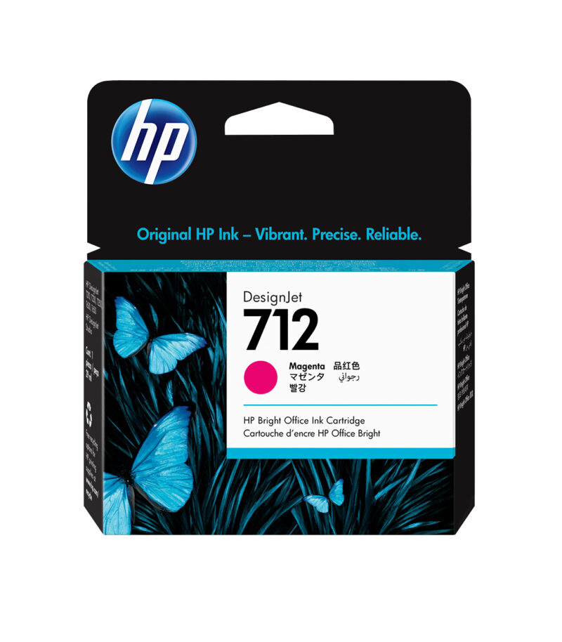 HP 712 29-ml Magenta DesignJet Ink Cartridge