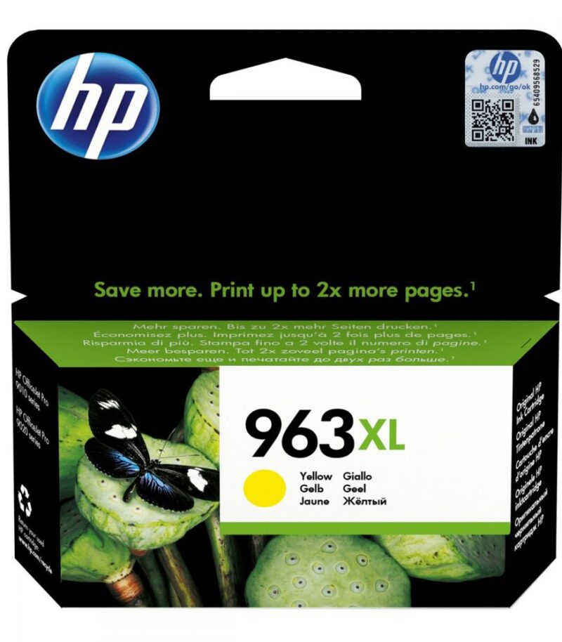 HP 963XL High Yield Yellow Ink Cartridge ( 3JA29AE )