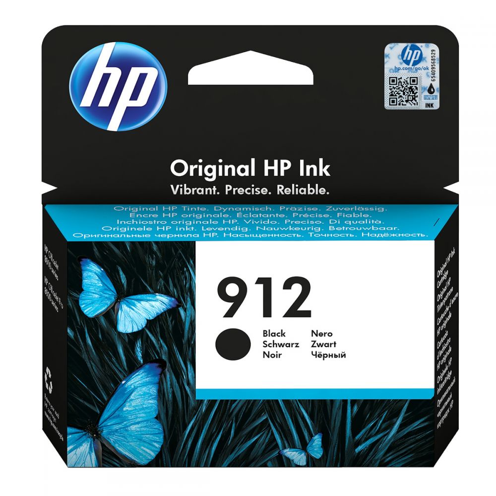 HP 912 Black Ink Cartridge ( 3YL80AE )