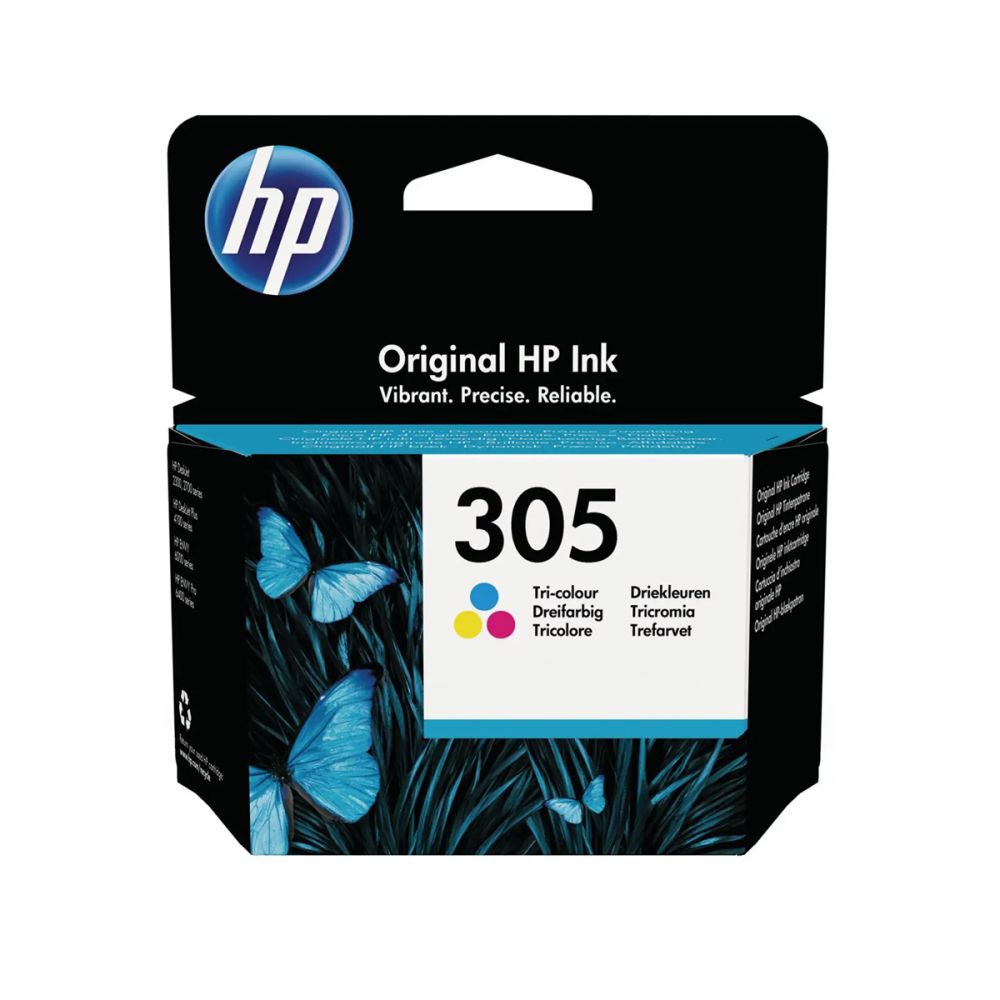 HP 305 Tri-color Original Ink Cartridge