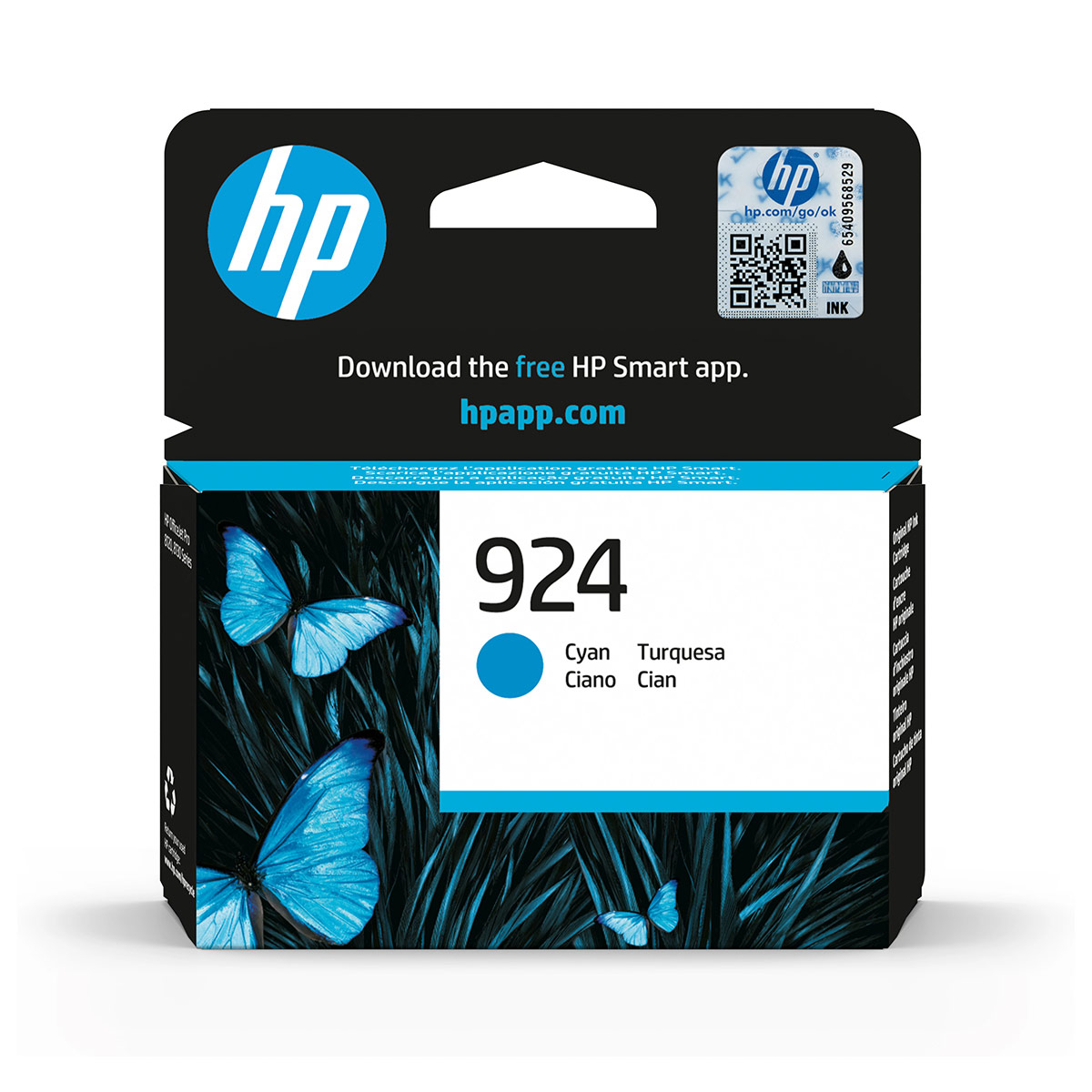 HP 924 Cyan Original Ink Cartridge