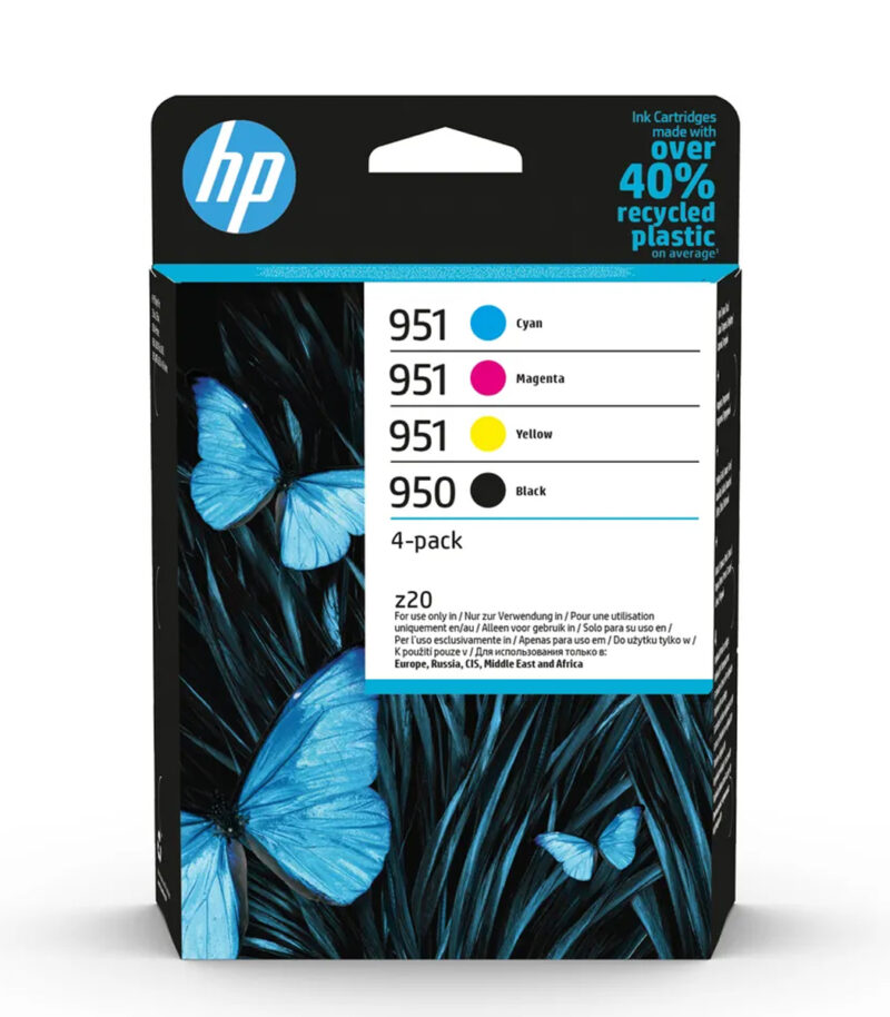 HP 950 Black - 951 CMY Original Ink Cartridge 4-Pack