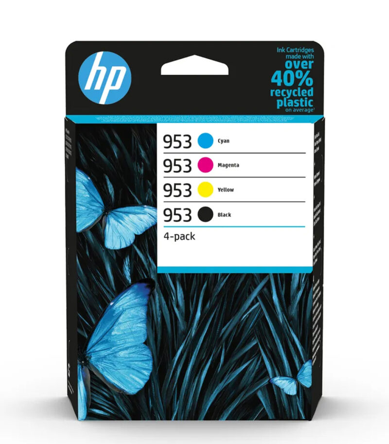 HP 953 CMYK Original Ink Cartridge 4-Pack