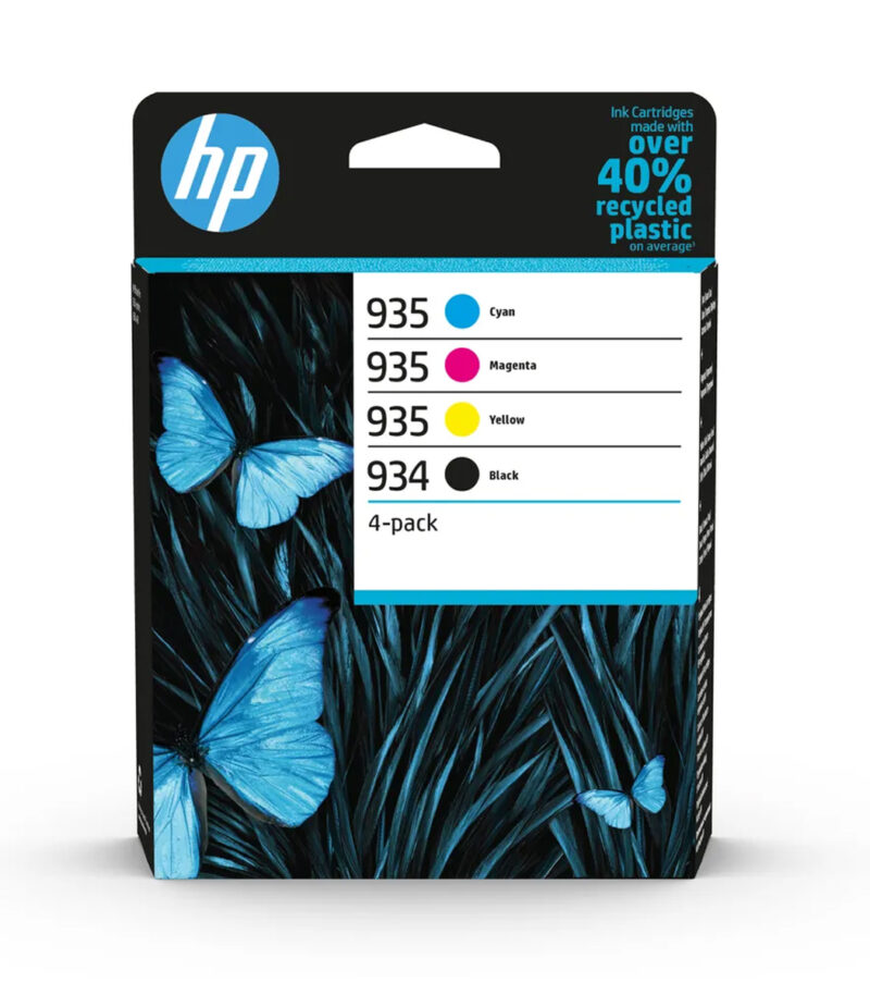 HP 934 Black - 935 CMY Ink Cartridge 4-Pack