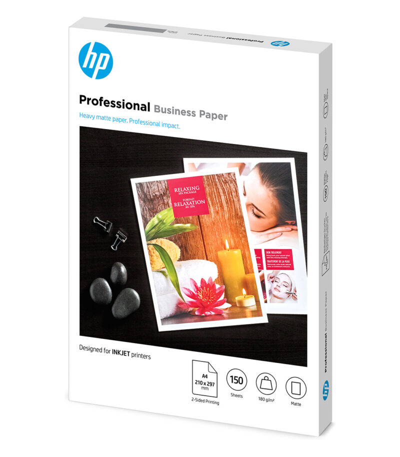HP Prof Matte Ij A4 180g 150sh FSC Paper
