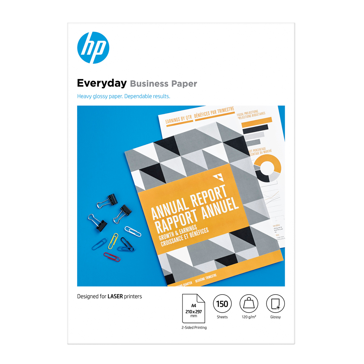 HP e-day Gls LJ A4 120g 150sh FSC Paper