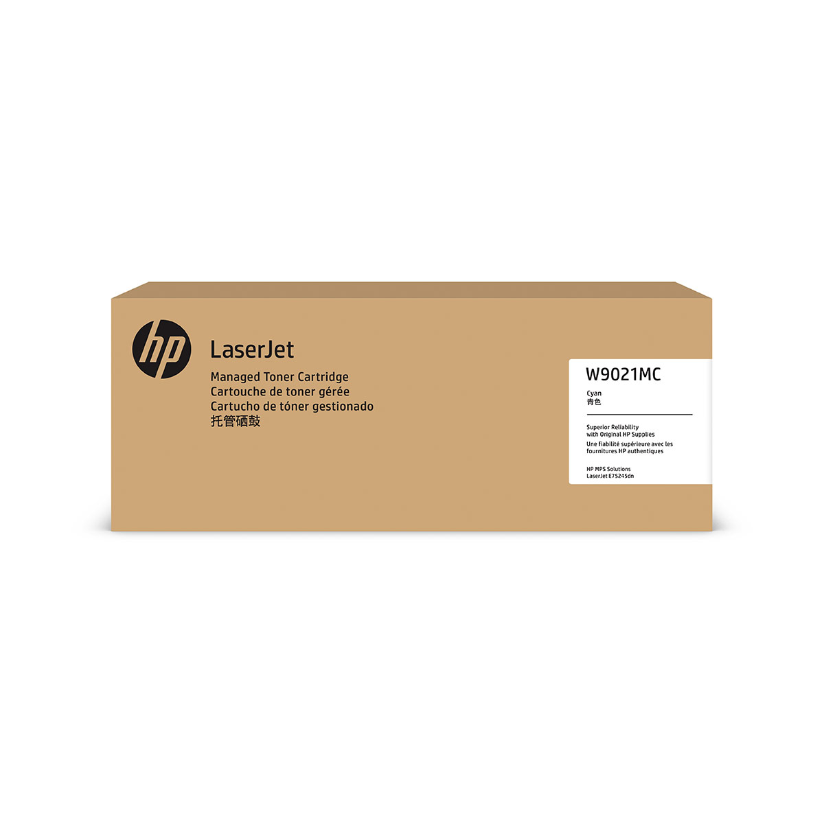 HP W9091MC High Yield Cyan Managed Original LaserJet Toner Cartridge