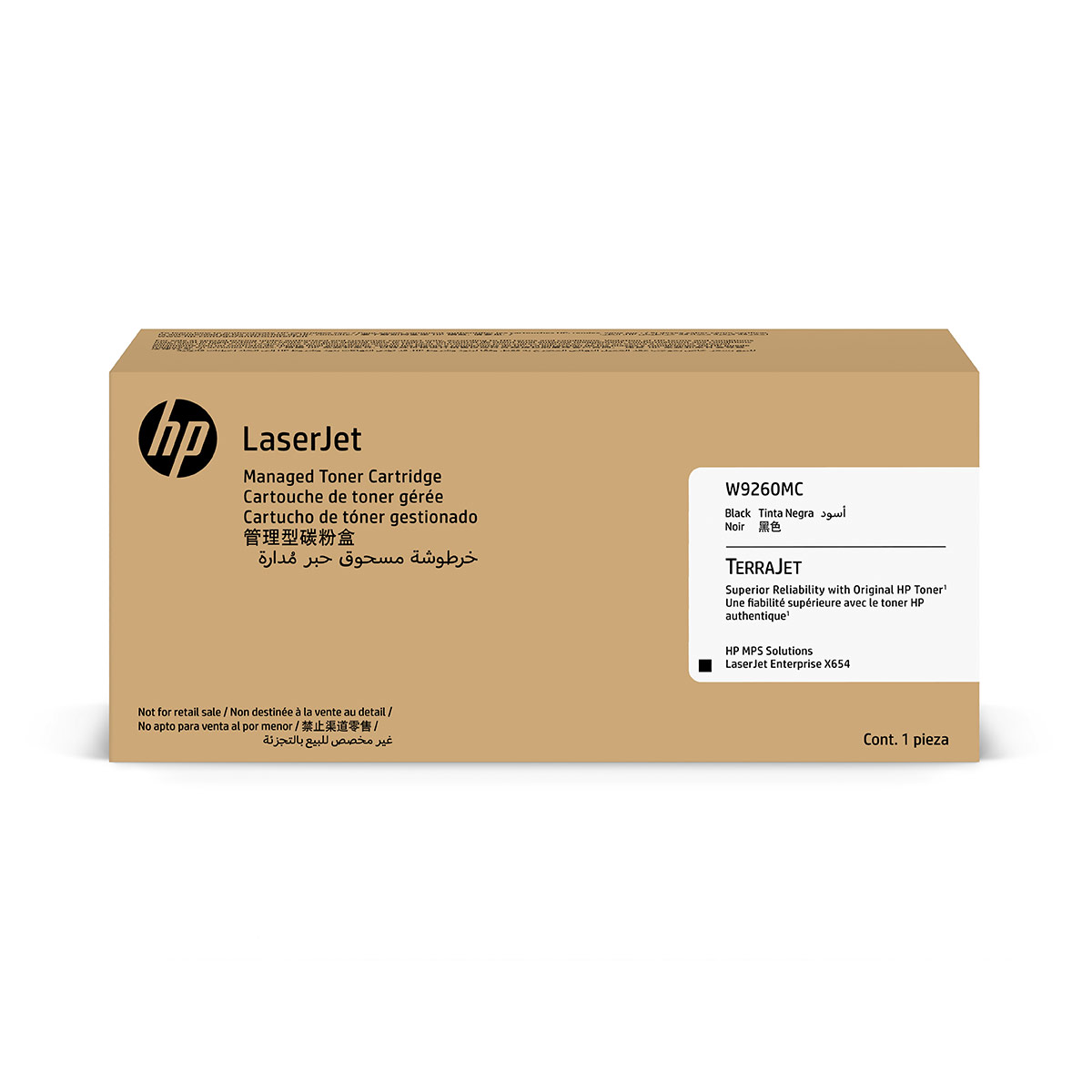 HP W9260MC Black Managed Original LaserJet Toner Cartridge