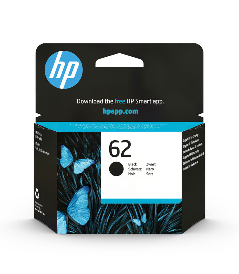 HP 62 Black Original Ink Cartridge