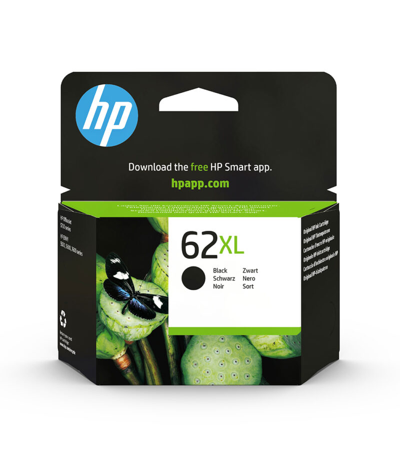 HP 62XL High Yield Black Original Ink Cartridge
