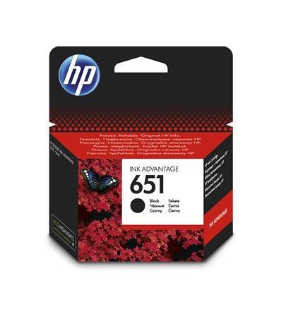 Ink HP No 651 Black 600pgs