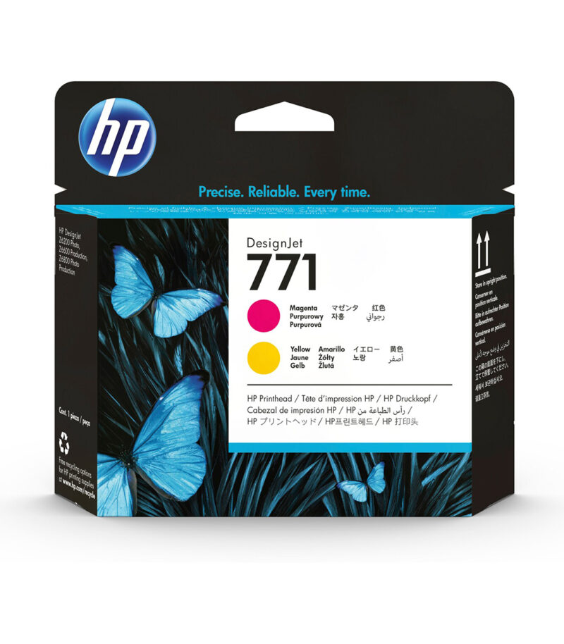 HP 771 Magenta-Yellow DesignJet Printhead
