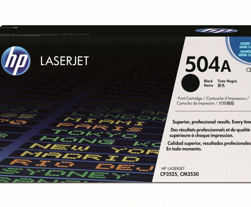 Toner Laser HP LJ Color CP3525 Black