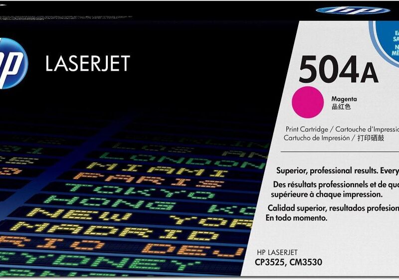 Toner Laser HP LJ Color CP3525 Magenta