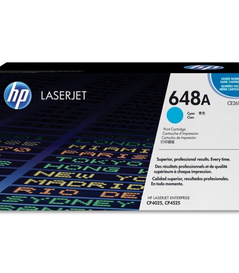 Toner Laser HP LJ Color CP4025 Cyan 11K Pgs