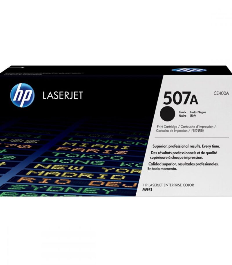 Toner Laser 507A HP LJ Color M551 Black 5.5K Pgs