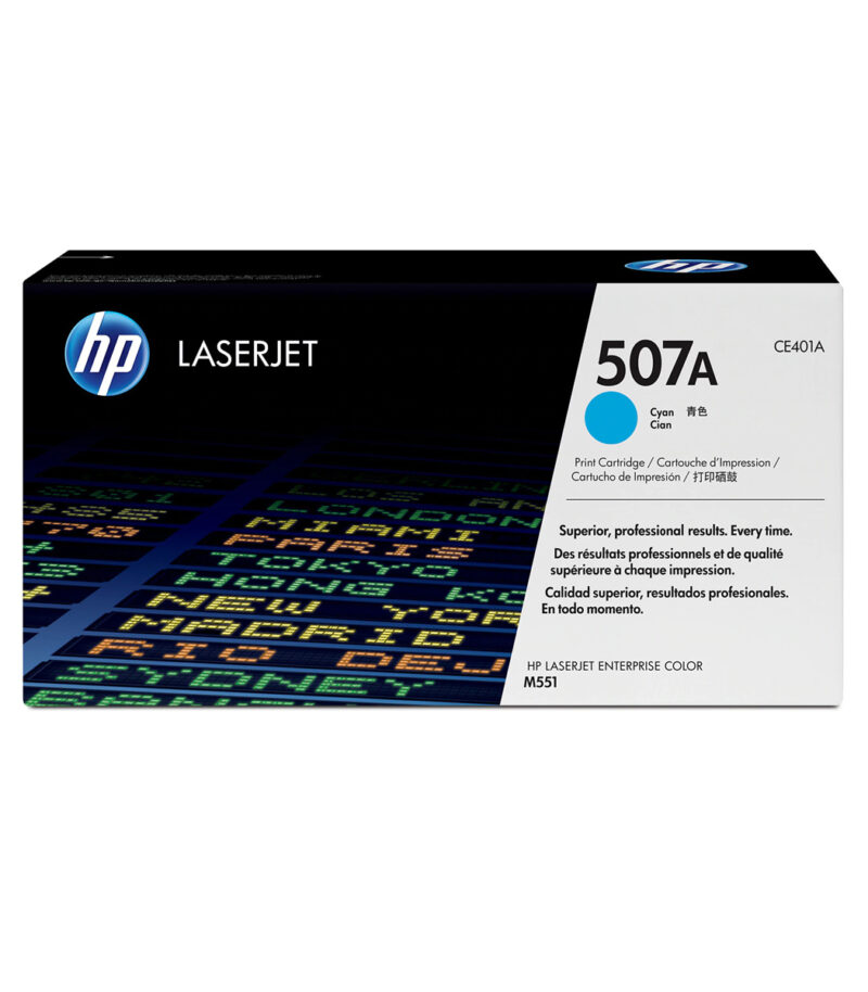 Toner Laser 507A HP LJ Color M551 Cyan 6K Pgs