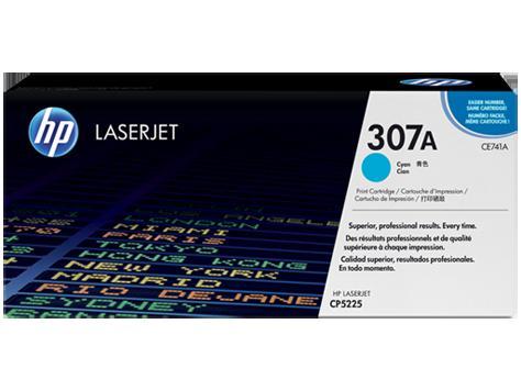 Toner Laser HP LJ Color CP5225 Cyan - 7.3K Pgs
