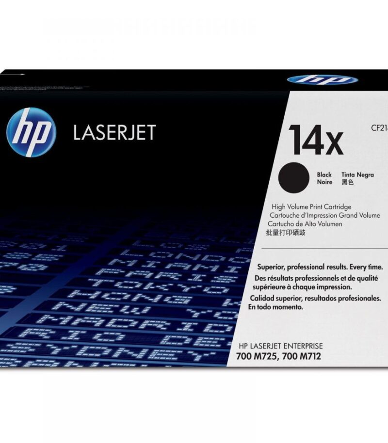 Toner Laser HP 14X LJ M712 Series Black