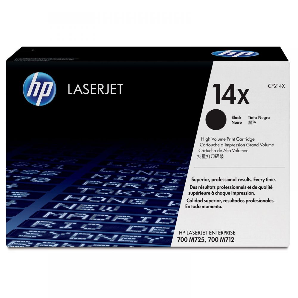 Toner Laser HP 14X LJ M712 Series Black