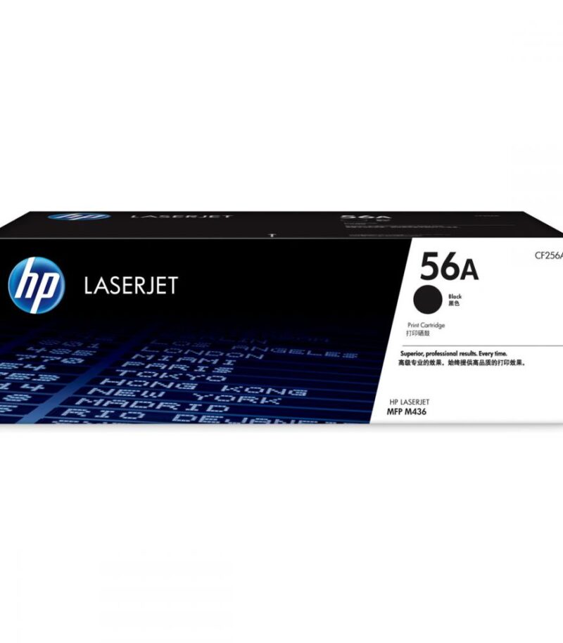 HP 56A Black LaserJet Toner 7.4K ( CF256A )