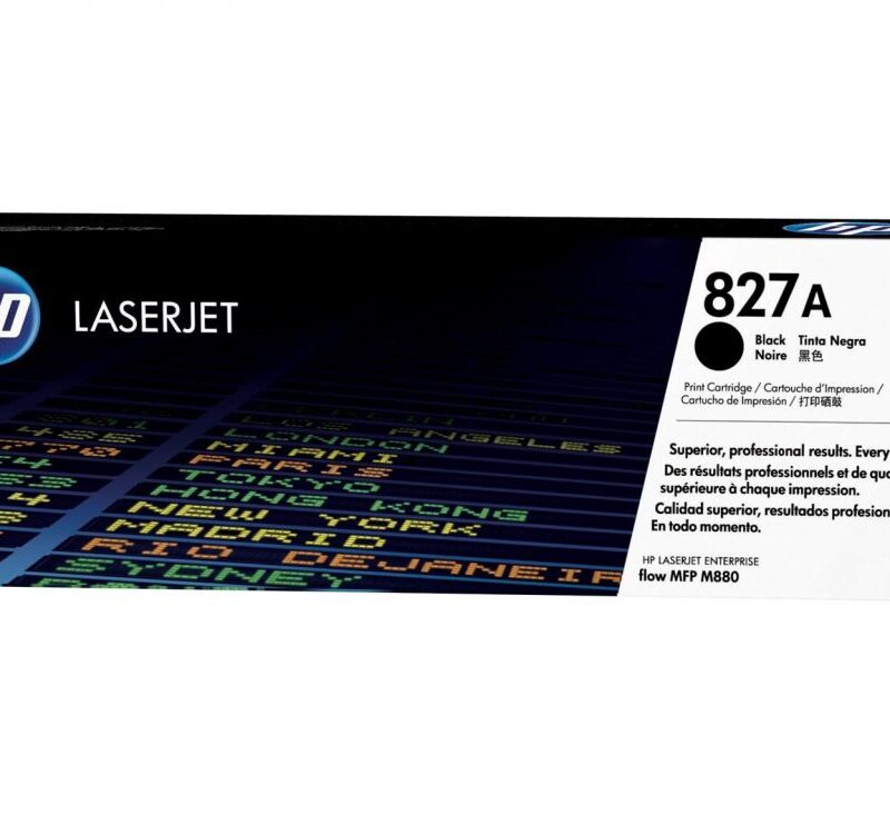 Toner Laser HP 827A MFP M880 Black 29.5K